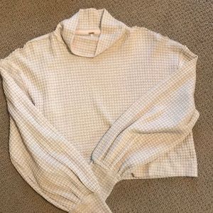 Free People Cropped Sweater